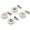 4 x Shower Door Rollers/Runners/Wheels 19mm Wheel Diameter L041 4