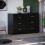 Vida Designs (Black) Riano 6 Drawer Chest Modern Bedroom Storage 7