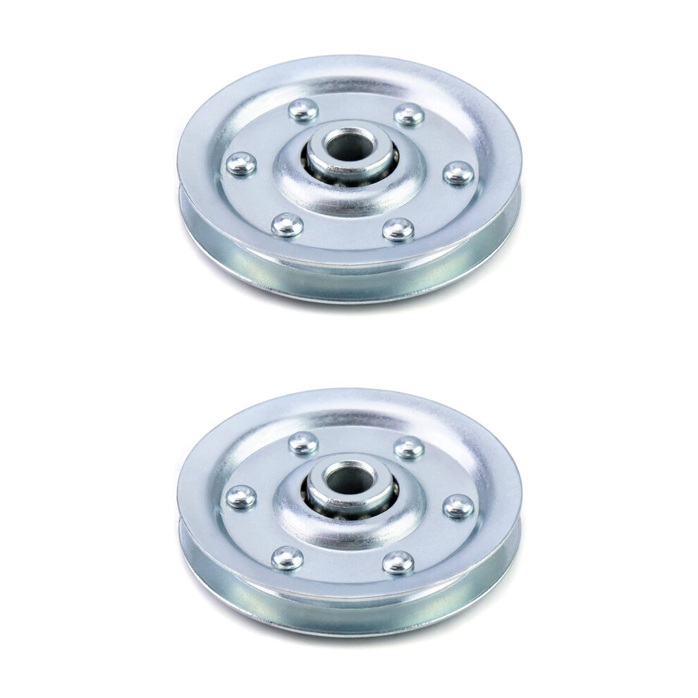 Qwork Extra Heavy Duty Garage Door Pulley 3 Inch 200Lb 2 Pack Professional Grade 781380129375