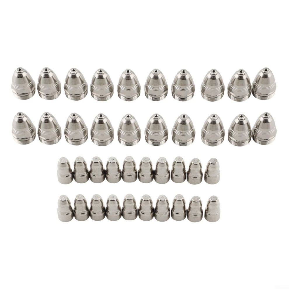 Adequate Supply Of Essential Consumables, Complete Set With 40 Electrodes And Nozzles For Your P80 For Air Cutter (1.7 Mm) 1.7Mm 6276012965048