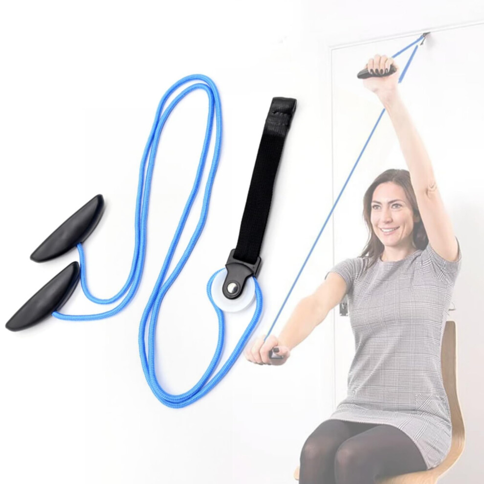 Shoulder Roller Over Door Pulley System for Shoulder Rehabilitation
