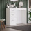 Vida Designs (White) Riano 3 Drawer Dressing Table Makeup Computer Desk 5