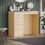Vida Designs (Pine) Riano 3 Drawer Dressing Table Makeup Computer Desk 5