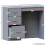 Vida Designs (Grey) Riano 3 Drawer Dressing Table Makeup Computer Desk 7