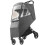 Universal Stroller Rain Cover Linen Gray Weather Shield 6