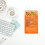 JAM PAPER Plastic Envelopes with Button & String Tie Closure - 6 1/4 x 9 1/4 - Bright Orange - 3/Pack 5