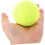 Pack of 6 Elastic Tennis Balls for  Training Light Green Rubber 2
