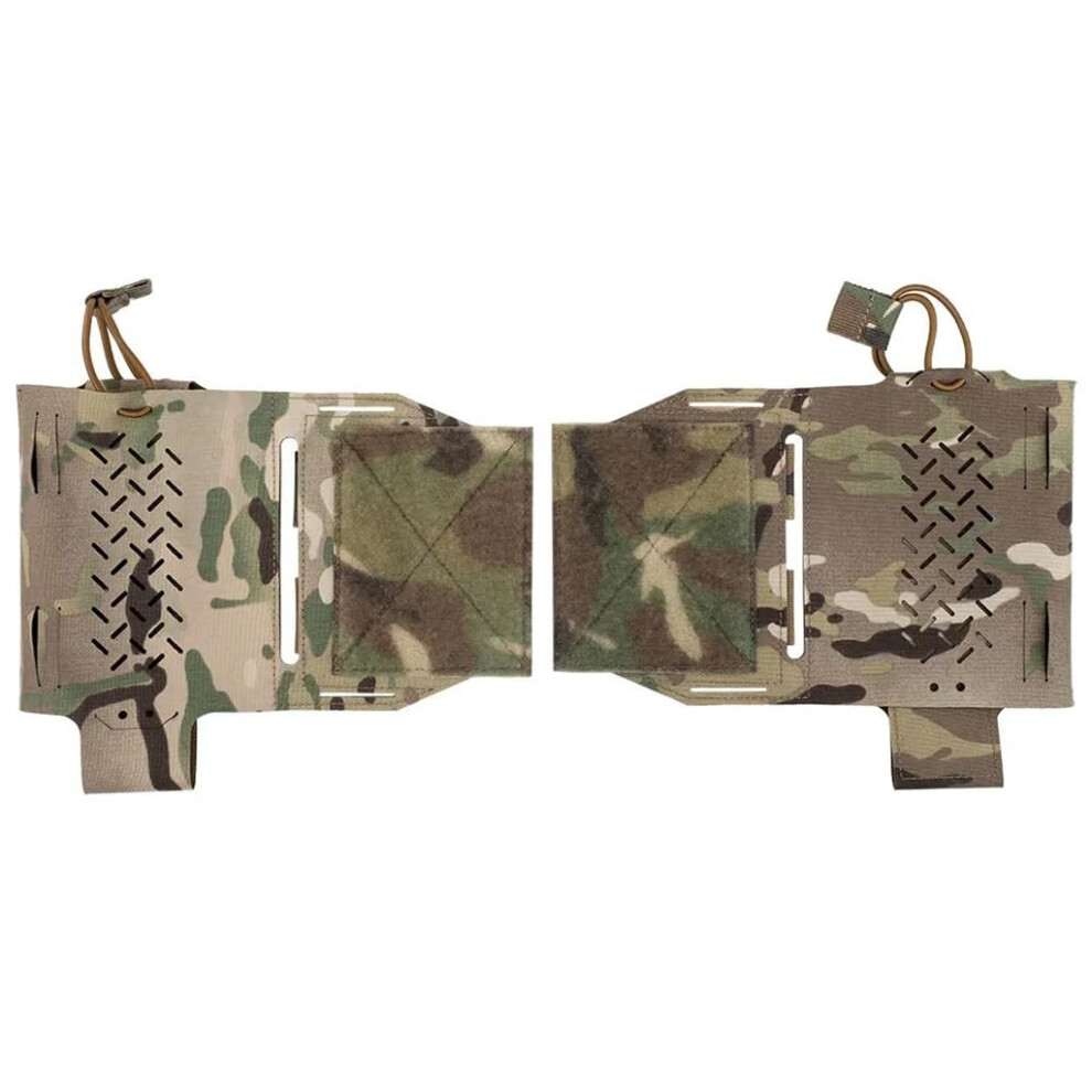 Pack Of 2 Mk2 Pouch Radio Holder Tactical Micro Fight Chest Rig Chassis Wingman Bag Adjustment 5.56 7.62 Magazine Storage Bag (Ve74acc17rcp) 6493810143229