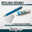 Pentel Mechanick tuka Pentel Sharp (0,7 mm) Medium Line Blue Barrel Pack 4 (P207PF4C) 5
