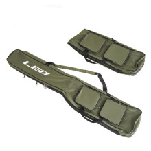 Angelsack fishing rod bag bag for fishing equipment bag for fishing rods Green