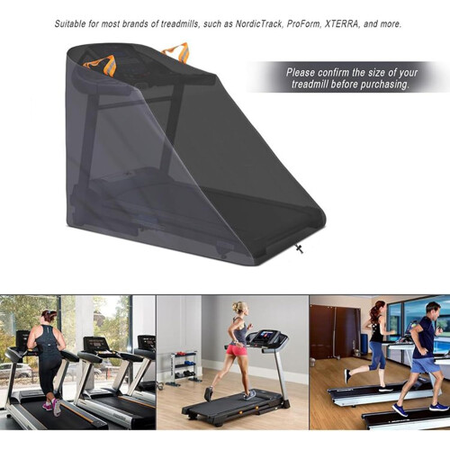 Treadmill Cover, Treadmill Protective Cover, Dustproof Covers with Reflective Handle 2