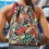 Swimming bag for swimmers, waterproof nylon, drawstring trainer backpack 2
