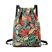 Swimming bag for swimmers, waterproof nylon, drawstring trainer backpack