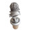 (Add a Gift Pouch) Sir Francis Drake Pewter Bottle Stopper 4