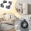 AntiVibration Pads, Washing Machine Stabilizer, shockabsorbing feet, Gray 4