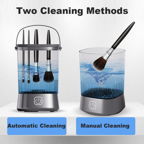 Rechargeable Cosmetic Brush Washing Tools Cleaner Machine 2