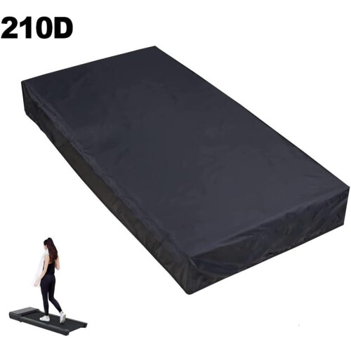 Treadmill Protective Cover, Oxford Cloth,, Dustproof, Foldable (210D Black) 2