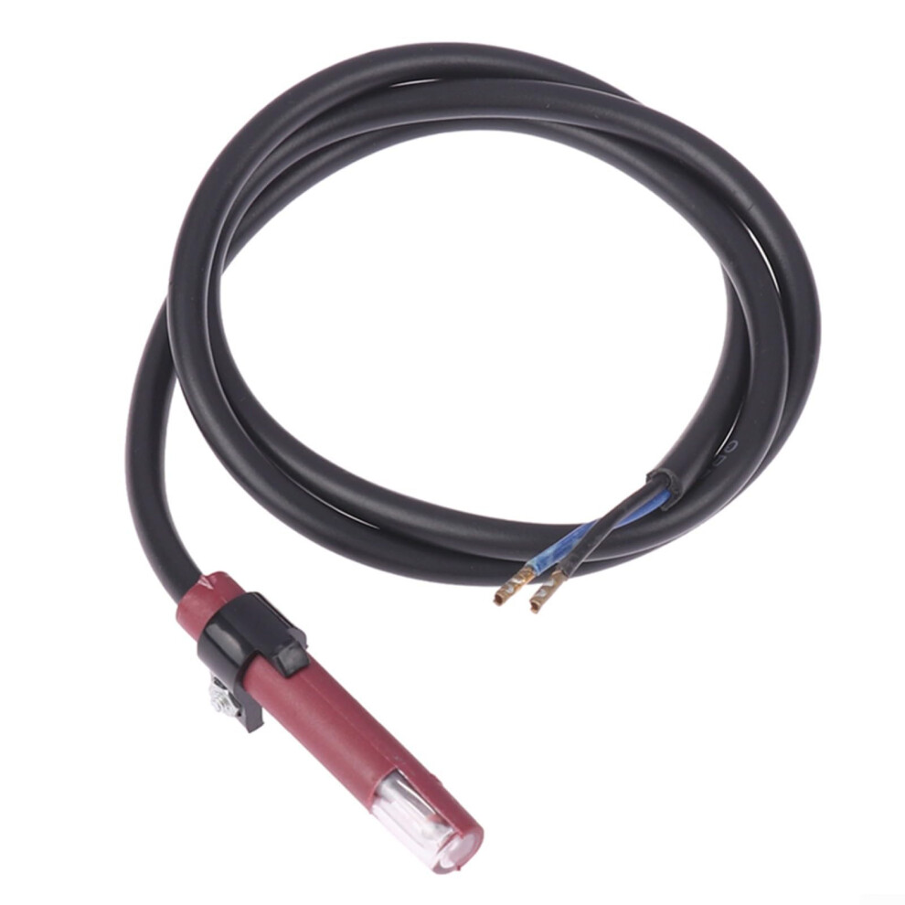 Qrb1 Flame Detector Photoresistor Electric Eye Photocell For Burner Plastic Metal Construction 5Cm Length Red/Black 1 Pack 6276012968803
