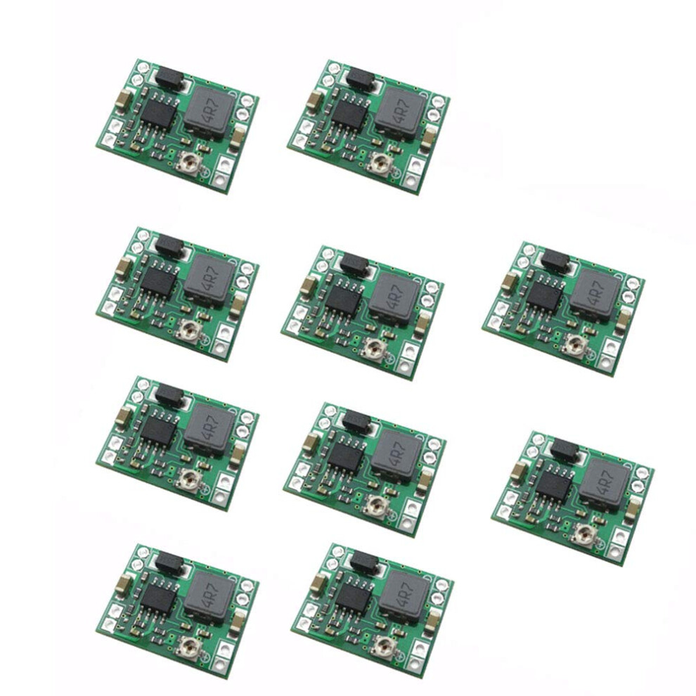 Mp1584en Ultra Small Dcdc 3A Power Stepdown Adjustable Module Buck Converter 24 V To 12 V 9 V 5 V 3 V For Arduino Pack Of 10 6276012968988