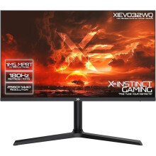 32 Inch Gaming Monitor  1440p  180Hz  1ms  VA QHD  G-Sync/FreeSync  HDR10, HDMI 2.0  Tilt Adjust