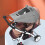 Universal Baby Stroller Awning Canopy UV Rainproof Gray 6