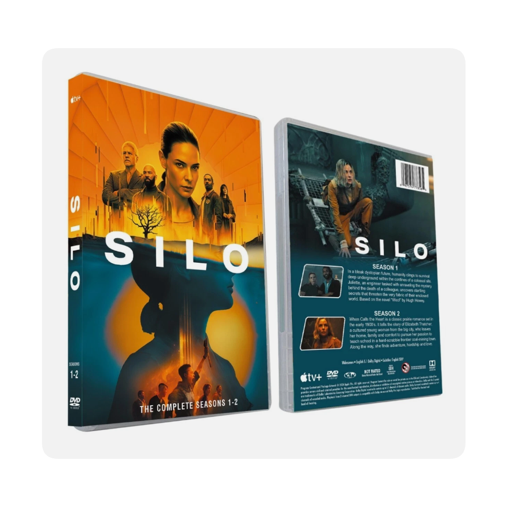 New Silo Seasons 1-2 DVD 6-Disc Box Set English NEW