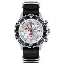 Chris Benz - CB-C300X-SI-NBS - Diver watch - Unisex - Quartz