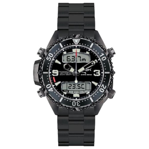 Chris Benz Chris Benz Unisexzegarek CB-D200X-SR-MBSR