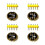 INMP441 Omnidirectional Microphone Module MEMS High Precision I2S Interface with Low Power Consumption for ESP32 (Pack of 4) Ref: 7808 1