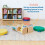 ECR4Kids Tabletop Book Display  Adjustable  Library Storage  Natural 5