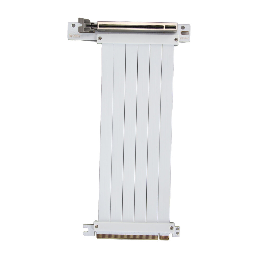 Pcie 3.0 X16 30Cm 90 Flexible Riser Cable White 7681328340486