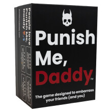 Punish Me Daddy - Wild Adult Party Game for 18+ - Funny Dares Twists and Punishments - Sjovt kortspil til fester Spilaftener og drikkespil - Nemt