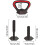 NonSlip Adjustable Kettle Handle with Rubber Grip 4