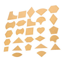 Patchworkcrafting tools 54piece set of acrylic templates quilt rulers and stencils