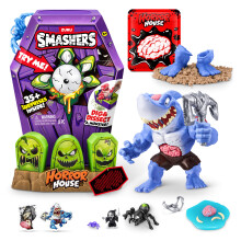 Smashers Mega Horror House (modr ) od ZURU Interakt vna zberatelsk hracka pre deti a t ned erov