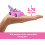 Barbie Conjunto de boneca e veculo de brinquedo Barbie Mini BarbieLand Boneca de 1,5 polegadas e praia conversvel com mudana de cor e acessrio de praia 4