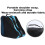 Ice Skate Storage Bag,,,, Adjustable, Blue 3