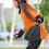 Ice Skate Bag, Breathable Skate Bag, Adjustable Strap, Roller Skate Storage Bag, Black 4