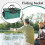 Foldable Fish Bag, LeakProof Water Storage with Strap, Green 3
