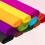 12 Rolos de Papel Crepe Colorido, 10 x 98 Polegadas com Fios e Fitas Florais 5