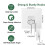 Large Adhesive Hook, Wall Hook, Strong Removable Adhesive Hook, Suitable for Bathroom, Kitchen and Office(20pcs) 5
