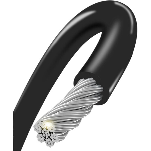 Jump Rope Counter, Digital Counting Skipping Ropes, Design, Adjustable Length, Black 1