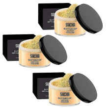 3pcs 2024 New Sacha Buttercup Setting Powder - Finely Milled And Flash-friendly Bogo