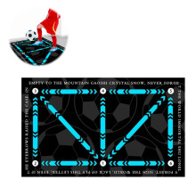 NonSlip Football Agility Training Mat, ShockAbsorbing, 60 x 90 cm