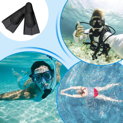 Flipper for Swimming, Floating F  Silicone Floating Flipper for Pool 1