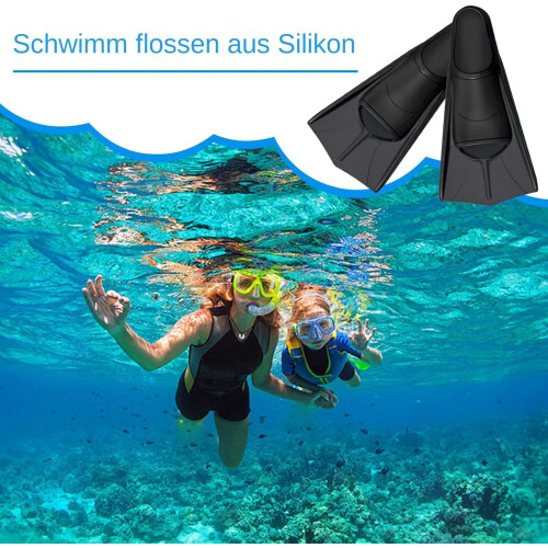 Floating F  Flipper for Swimming  Reusable,, Silicone Diving Tool 1