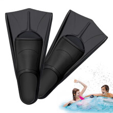 Floating f, reusable swim f, 32 x 10 cm, portable diving training tool, silicone