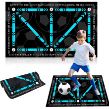 Mailfull soccer mat training 60 X 90cm soccer mat nonslip soccer training mat gift for and soccer lovers