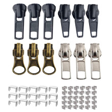 57 pieces 5 replacement repair accessories with stop for jackets, tents, backpacks, Ref: 8831