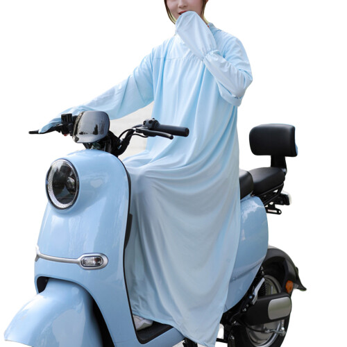 Sky Blue UV Protection Suit Full Body Long Sleeves 1